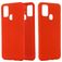 Mobigear Rubber Touch Samsung Galaxy M51 Siliconen Hoesje Backcover - Rood