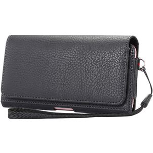 Mobigear Deluxe Belt Broekriemhoesje (max 16 cm x 8,3 cm) - Riemtasje - Holster - Zwart