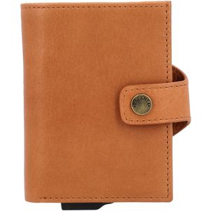 Valenta Card Case Plus Pasjeshouder - 8 Pasjes - Tan