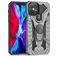 Mobigear Armor Ring iPhone 12 Pro Max Hoesje Hardcase Backcover Shockproof met Ringhouder - Grijs