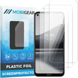 Mobigear Nokia 3.4 Screenprotector Folie - Case Friendly (3-Pack)