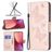 Mobigear Butterfly Xiaomi 12 Hoesje Bookcase Portemonnee - Roségoud