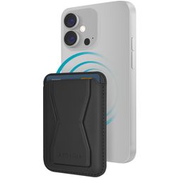 Mobilize Magnet Pasjeshouder - 2 Pasjes - MagSafe Compatible - Zwart