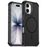 Mobigear Airbag Shockproof iPhone 17 MagSafe Hoesje Hardcase Backcover Shockproof - Zwart