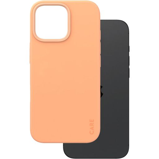 CARE by PanzerGlass Fashionable iPhone 16 Pro Max Siliconen MagSafe Hoesje Backcover - Peachy