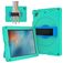 Mobigear Ruggedized iPad 5 (2017) Hoes EVA Schuim Backcover + Standaard - Groen