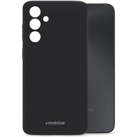 Mobilize Rubber Gelly Samsung Galaxy A05s Hoesje Flexibel TPU Backcover - Matt Black