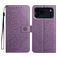 Mobigear Mandala iPhone 18 Pro Max Hoesje Bookcase Portemonnee - Paars