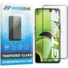 Mobigear Premium Realme GT Neo2 Glazen Screenprotector - Case Friendly - Zwart