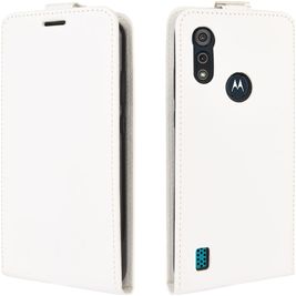 Mobigear Motorola Moto E6s (2020) Hoesje Flipcase - Wit