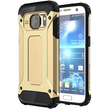 Mobigear Outdoor Samsung Galaxy S7 Hoesje Hardcase Backcover Shockproof - Goud
