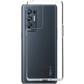 Mobiparts Classic Doorzichtig OPPO Find X3 Neo Hoesje Flexibel TPU Backcover - Transparant