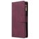 Mobigear Zipper Samsung Galaxy S10 Lite Hoesje Bookcase Portemonnee - Rood