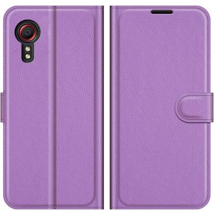 Mobigear Classic Samsung Galaxy Xcover 5 Hoesje Bookcase Portemonnee - Paars