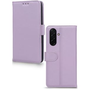 Mobilize Premium Gelly Samsung Galaxy A26 Hoesje Bookcase Portemonnee - Paars