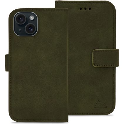 My Style Flex Wallet iPhone 13 Hoesje Bookcase Portemonnee - Forest Green