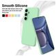 Mobigear Rubber Touch Samsung Galaxy S25 FE Siliconen Hoesje Backcover - Groen
