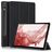 Mobigear Tri-Fold Samsung Galaxy Tab S9 Plus Hoes Bookcase + Stylus Houder - Zwart