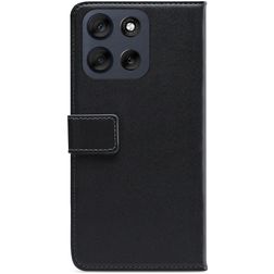 Mobilize Classic Gelly Motorola Moto G56 Hoesje Bookcase Portemonnee - Zwart