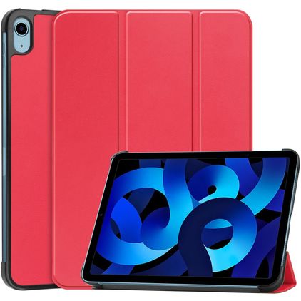 Mobigear Tri-Fold iPad 10 (2022) Hoes Bookcase - Rood