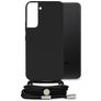 Mobilize Lanyard Gelly Samsung Galaxy S22 Flexibel TPU Hoesje met koord - Zwart
