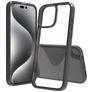Mobigear Crystal iPhone 16 Pro Max Hoesje Hardcase Backcover - Zwart