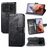 Mobigear Butterfly Xiaomi Mi 11 Ultra Hoesje Bookcase Portemonnee - Zwart