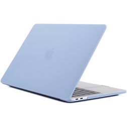 Mobigear Matte MacBook Pro 16 Inch (2019-2020) Hoes Hardshell Laptopcover MacBook Case - Babyblauw - Model A2141