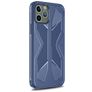 Mobigear Armor iPhone 12 Pro Max Hoesje Flexibel TPU Backcover Shockproof - Blauw