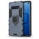 Mobigear Armor Ring Samsung Galaxy S10 Hoesje Hardcase Backcover Shockproof met Ringhouder - Marineblauw