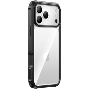 Valenta Full Cover Doorzichtig iPhone 18 Pro Hoesje Gehard glas Backcover Shockproof - Transparant
