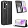 Mobigear Sensation Samsung Galaxy A56 Hoesje Bookcase Portemonnee - Zwart
