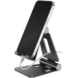 Mobilize Foldable Telefoon Standaard - Zwart