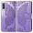 Mobigear Butterfly Samsung Galaxy A70 Hoesje Bookcase Portemonnee - Paars