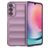 Mobigear Bumpy Samsung Galaxy A24 Hoesje Flexibel TPU Backcover - Paars