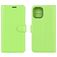 Mobigear Classic iPhone 12 Mini Hoesje Bookcase Portemonnee - Groen