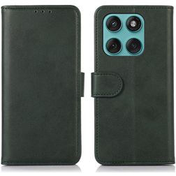 Mobigear Wallet Motorola Edge 60 Fusion Hoesje Bookcase Portemonnee - Groen