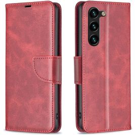 Mobigear Excellent Samsung Galaxy S25 Plus Hoesje Bookcase Portemonnee - Rood