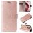Mobigear Butterfly iPhone 16 Pro Hoesje Bookcase Portemonnee - Roségoud
