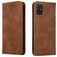 Mobigear Retro Slim Samsung Galaxy A71 Hoesje Bookcase Portemonnee - Bruin
