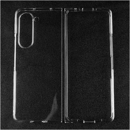 Mobigear Ultra Thin Doorzichtig Samsung Galaxy Z Fold 6 Hoesje Flexibel TPU Extra Dun Backcover - Transparant