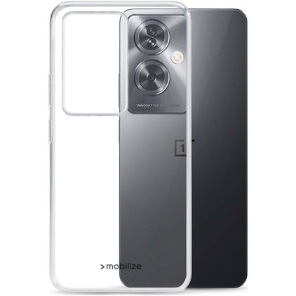 Mobilize Gelly Doorzichtig OnePlus Nord N30 SE Hoesje Flexibel TPU Backcover - Transparant