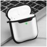 Mobigear Shockproof Apple AirPods 2 Hoesje Flexibel TPU - Zwart