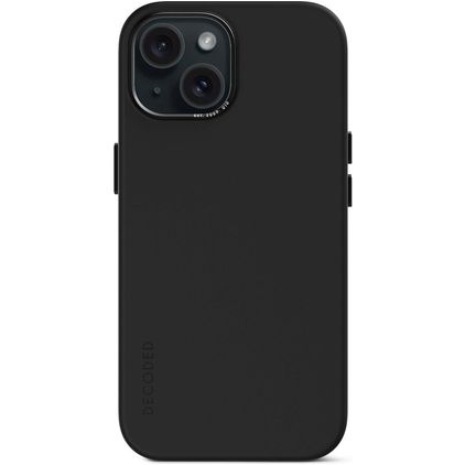 Decoded iPhone 15 Plus Siliconen Hoesje Backcover - Graphene