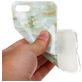 Mobigear Marble Soft Case Cover Green iPhone SE (2020) / 8/7
