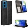 Mobigear Sensation Motorola Moto G04 Hoesje Bookcase Portemonnee - Zwart