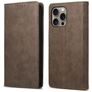 Mobigear Wallet iPhone 16 Pro Max Hoesje Bookcase Portemonnee - Bruin