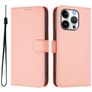 Mobigear Urban Wallet iPhone 16 Pro Hoesje Bookcase Portemonnee - Roze