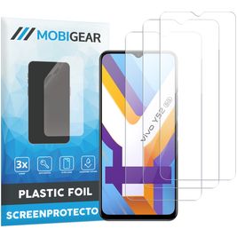 Mobigear Vivo Y52 Screenprotector Folie - Case Friendly (3-Pack)