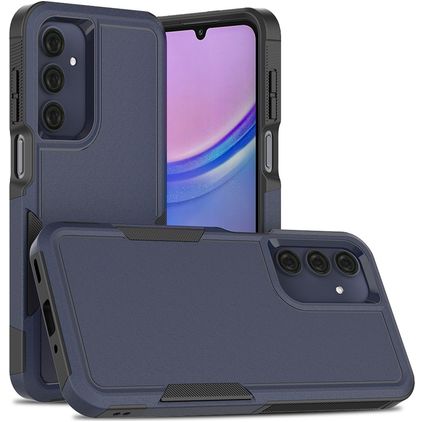 Mobigear Heavy Armor Samsung Galaxy A16 Hoesje Hardcase Backcover Shockproof - Donkerblauw